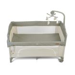 Cangaroo Indiana 2 szintes utazóágy tároló rekeszes szürke