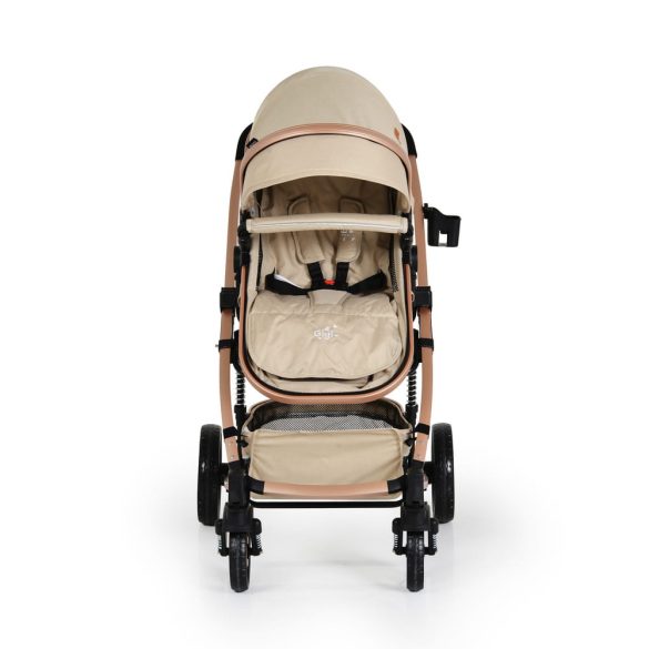 GIGI átalakítható, kétfunkciós babakocsi BÉZS