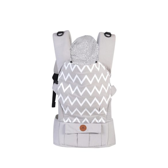 Cangaroo Explorer 2 pozíciós hordozó szürke