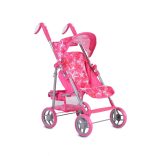 Moni Toys Stars játék babakocsi lapra csukhatós