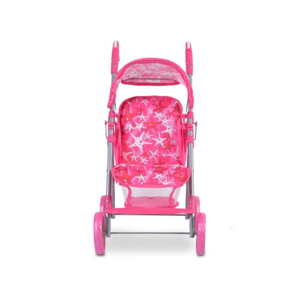 Moni Toys Stars játék babakocsi lapra csukhatós