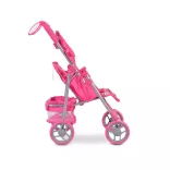 Moni Toys Stars játék babakocsi lapra csukhatós