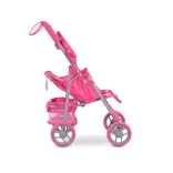 Moni Toys Stars játék babakocsi lapra csukhatós