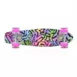 BYOX  Gördeszka 22" Csillagos LED / 56x15 cm PINK