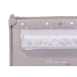 Cangaroo Once upon3 2 szintes utazóágy zenélő játékkal, pelenkázós szürke