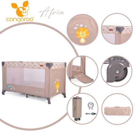 Cangaroo Africa utazóágy - Bézs