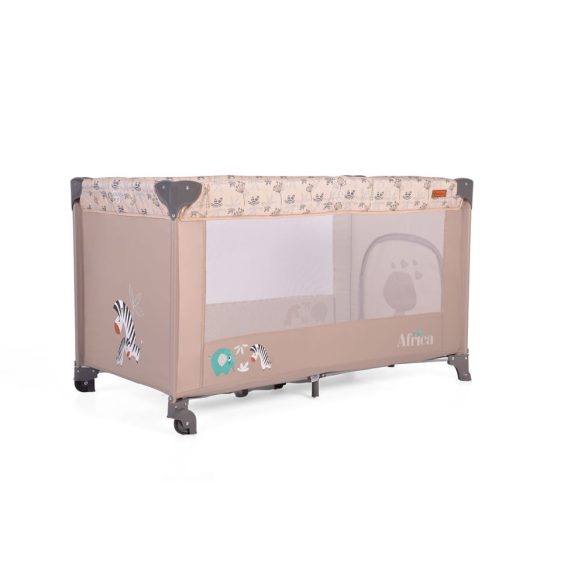 Cangaroo Africa 1 szintes utazóágy 14 kg-ig bézs