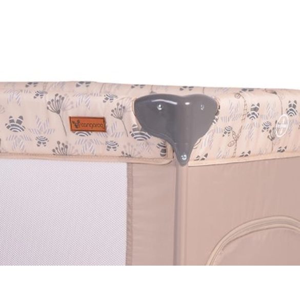 Cangaroo Africa 1 szintes utazóágy 14 kg-ig bézs