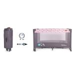 Cangaroo Africa 1 szintes utazóágy 14 kg pink