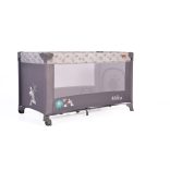 Cangaroo Africa 1 szintes utazóágy 14 kg-ig szürke