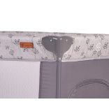 Cangaroo Africa 1 szintes utazóágy 14 kg-ig szürke