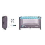 Cangaroo Africa 1 szintes utazóágy 14 kg türkíz