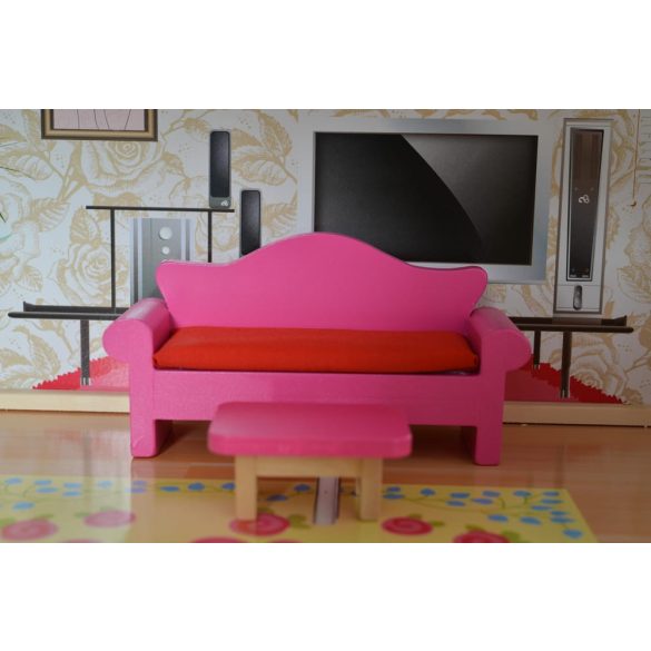 Moni Toys Mila babaház 70cmx62x31cm