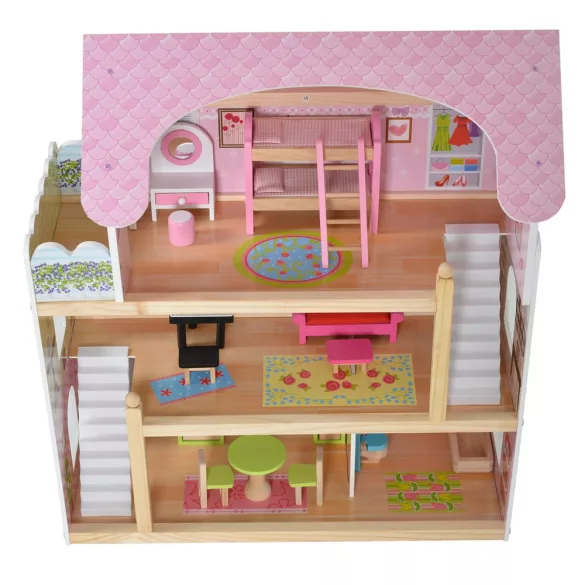 Moni Toys Mila babaház 70cmx62x31cm