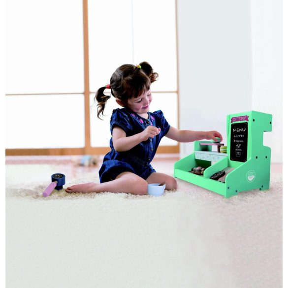 Moni Toys Fajáték fa kávézó