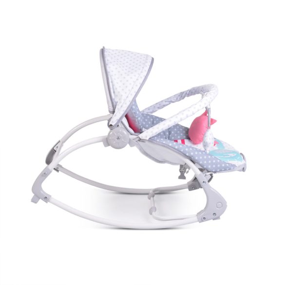 MONI Lovely forest pihenőszék erdei állatos 9kg szürke