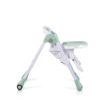 MUFFIN multifunkciós etetőszék, mintás, 2 kerékkel MENTA