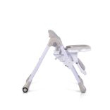 MUFFIN multifunkciós etetőszék, mintás, 2 kerékkel SZÜRKE