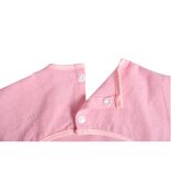 TEA TIME előke hosszú ujjas PINK