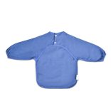 TEA TIME előke hosszú ujjas KÉK