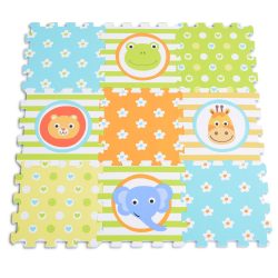 HABTAPI 9db-os puzzle VIRÁGOS/ÁLLATOS