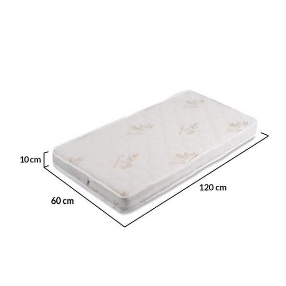 MAJESTY matrac 120x60cm bambusz FEHÉR