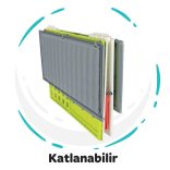 Pilsan ház összecsukható fehér