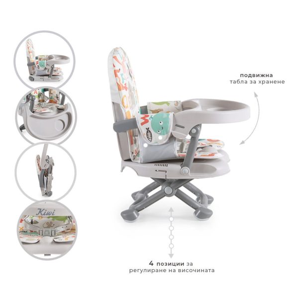 Cangaroo Kiwi etetőszék felnőtt székre abc