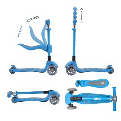 KIKI 2in1 Átalakítható roller KÉK