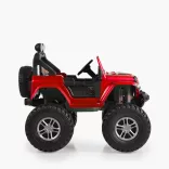 MONI BO fuego jeep 3 seb., 4 motoros 30 kg piros metál