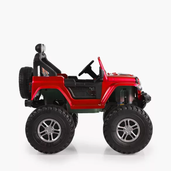 MONI BO fuego jeep 3 seb., 4 motoros 30 kg piros metál