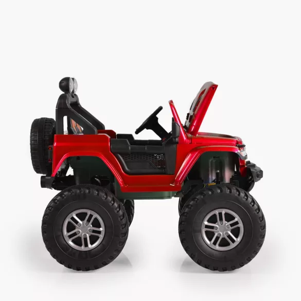 MONI BO fuego jeep 3 seb., 4 motoros 30 kg piros metál