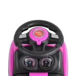 MONI Rider beülős autó tolókarral pink