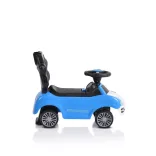 MONI Rider beülős autó tolókarral kék