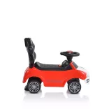 MONI Rider beülős autó tolókarral piros
