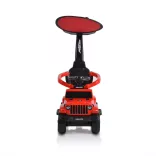 MONI Bébitaxi POLICE napfénytetővel PIROS