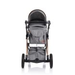 MONI Midas átalakítható sport/mózes babakocsi + táska, +fekvőbetét SZÜRKE