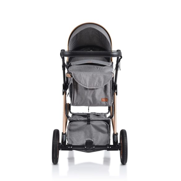 MONI Midas átalakítható sport/mózes babakocsi + táska, +fekvőbetét SZÜRKE