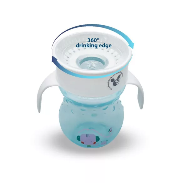 Cangaroo Cup 360as itatópohár 270ml kék