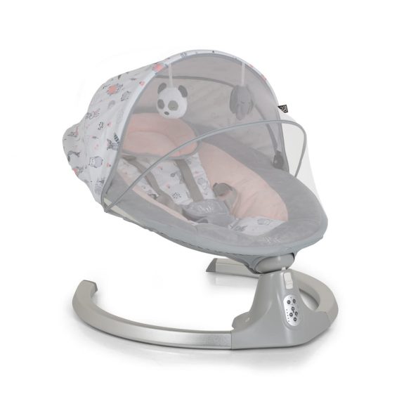 MONI Ari elektromos hinta 360 fok forgatható, 2 játékkal pink