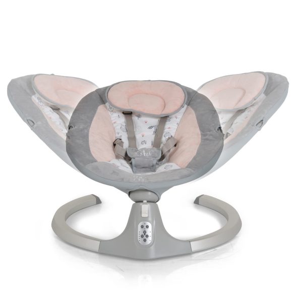 MONI Ari elektromos hinta 360 fok forgatható, 2 játékkal pink