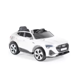 BO Audi Sportback elektromos autó 108cm FEHÉR