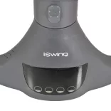Iswing elektromos hinta, 9 kg, 5seb., szúnyoghálóval GRAFIT