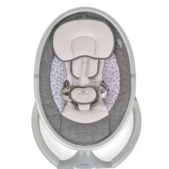 Iswing elektromos hinta, 9 kg, 5seb., szúnyoghálóval EZÜST