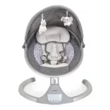Iswing elektromos hinta, 9 kg, 5seb., szúnyoghálóval EZÜST