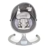 Iswing elektromos hinta, 9 kg, 5seb., szúnyoghálóval EZÜST
