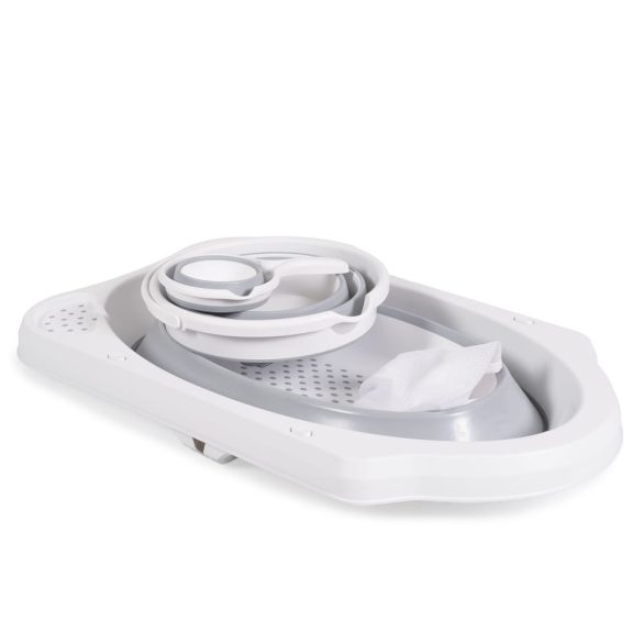 Cangaroo Hawaii összecsukható kád+ vödör szürke