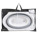 Cangaroo Maui összecsukható babakád szürke / kék