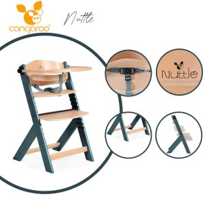 Cangaroo Nuttle fa etetőszék - Szürke