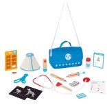 TOOKY Toy fa kis állatorvosi játékszett 16dbos KÉK